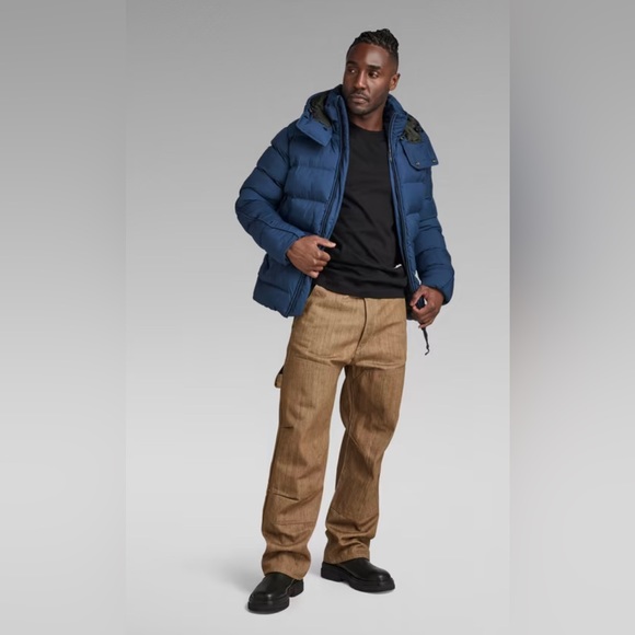 G-STAR RAW • G-WHISTLER PADDED HOODED JACKET - Picture 4 of 16